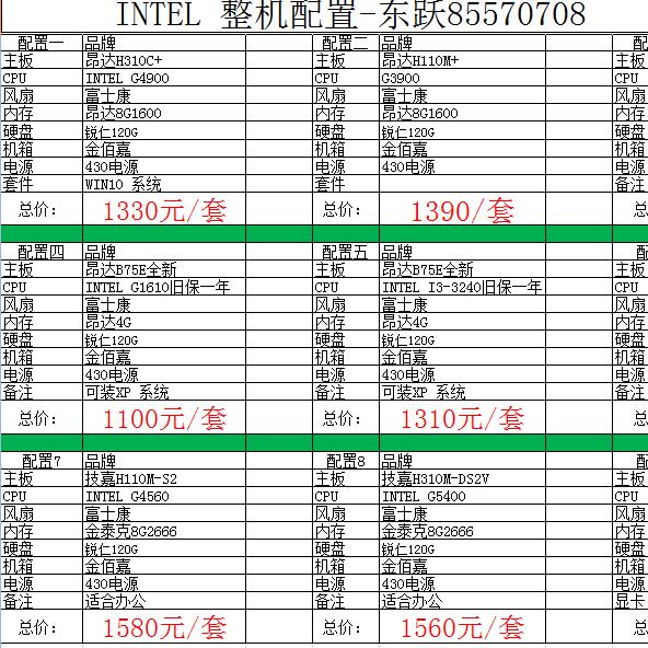 AMD整機配置單-東躍電腦：85570708